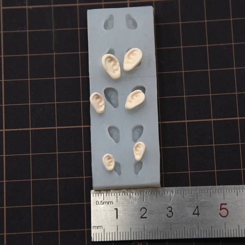 Silicone Doll Ear Mold