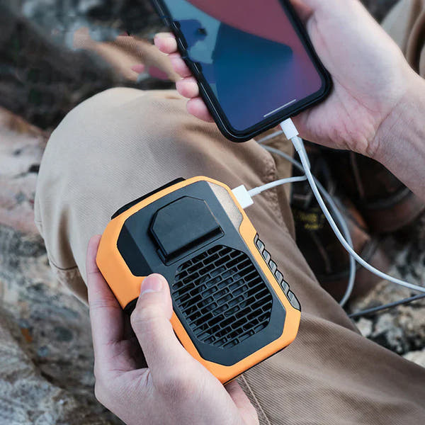 Waist Fan & Power Bank