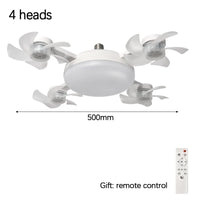E27 Drone Ceiling Fan Light (2-in-1)