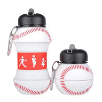 Foldable Sports Ball Water Bottle