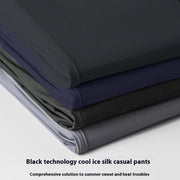 Ice Silk Loose Trousers