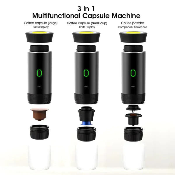 3-in-1 Portable Espresso Maker