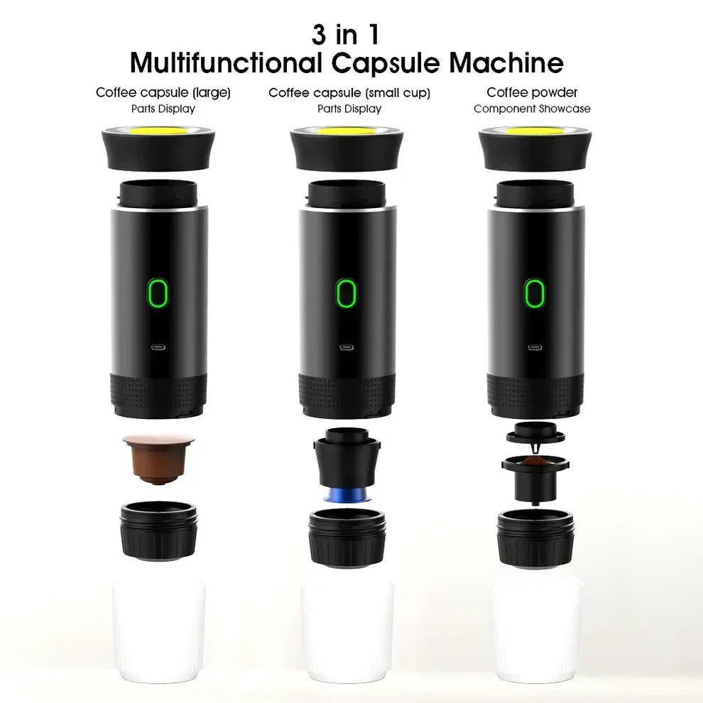 3-in-1 Portable Espresso Maker