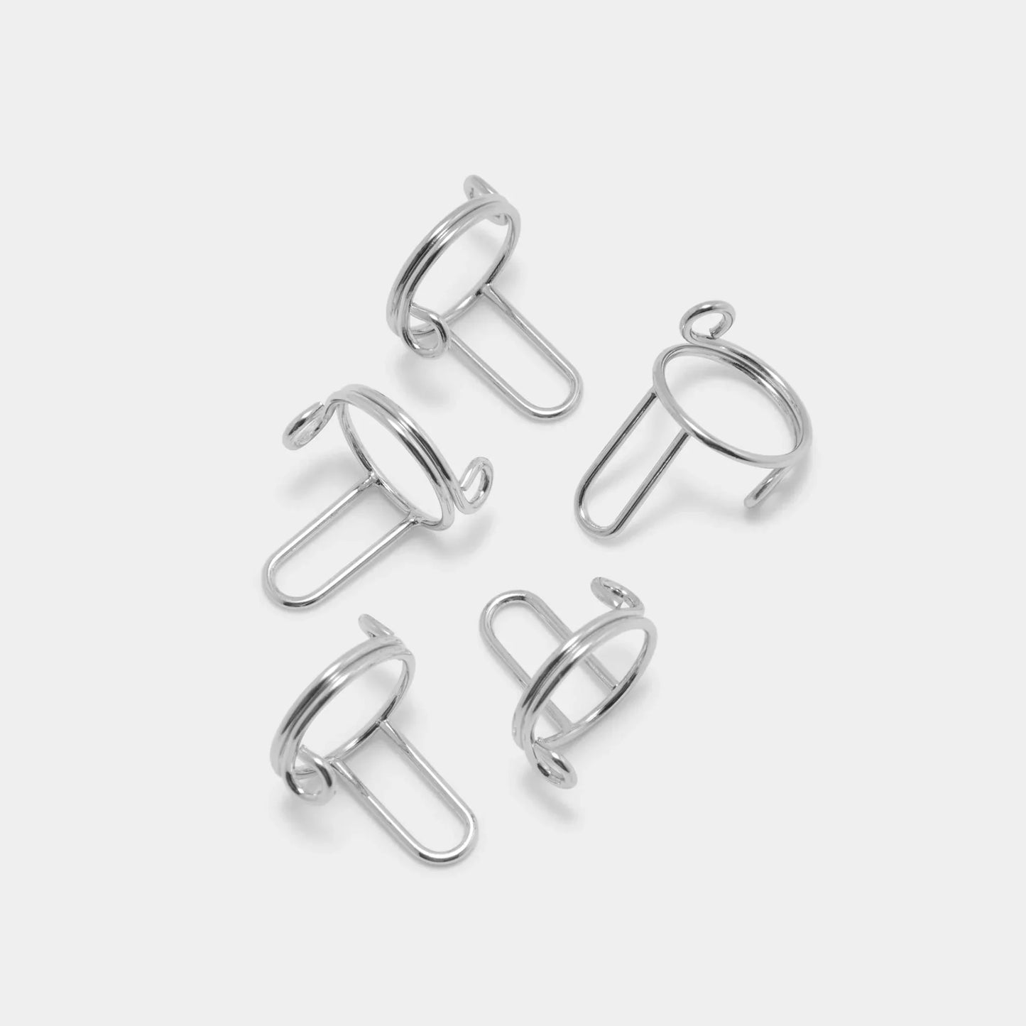 Adjustable Fingernail Rings