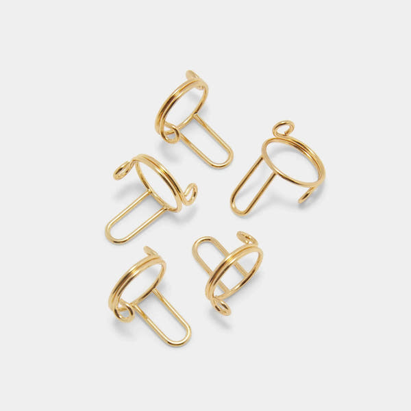 Adjustable Fingernail Rings