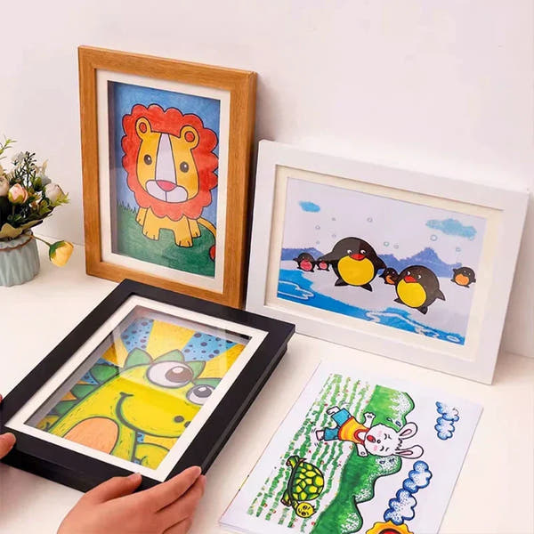 Magnetic Wooden Art Frame