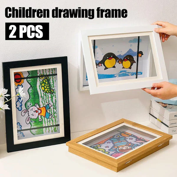 Magnetic Wooden Art Frame