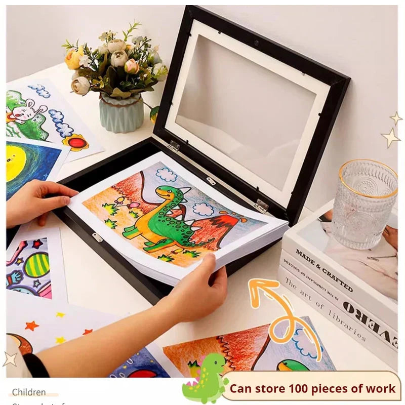 Magnetic Wooden Art Frame