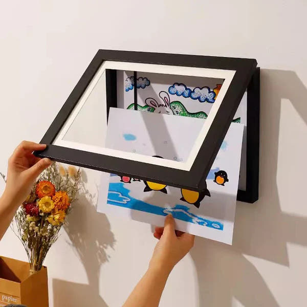 Magnetic Wooden Art Frame