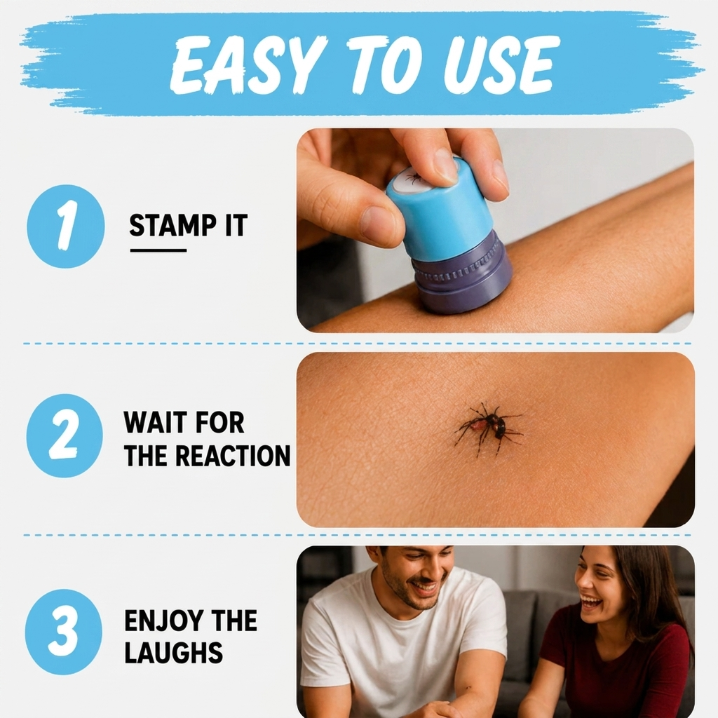 Mosquito Prank Stamp Toy