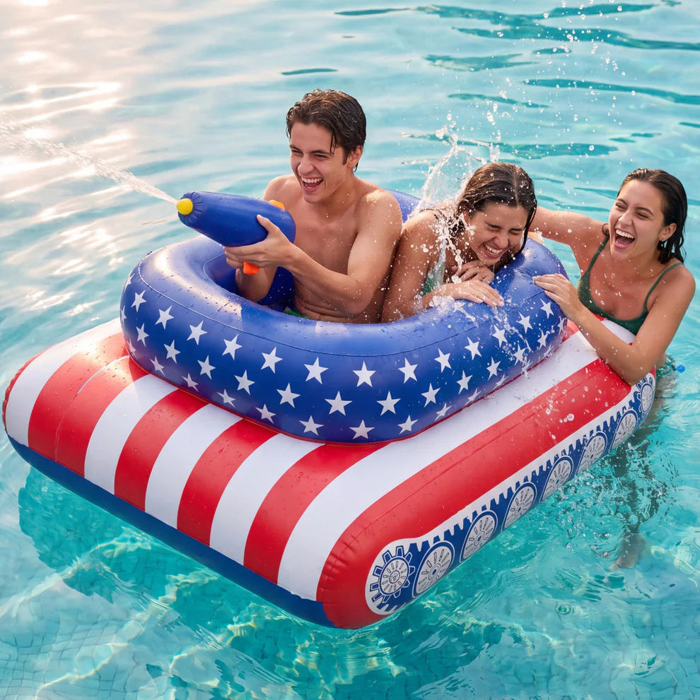 Inflatable Tank Pool Float