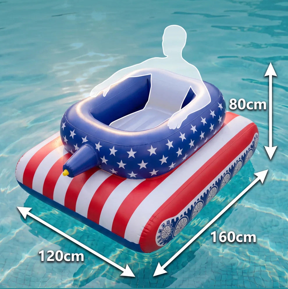 Inflatable Tank Pool Float