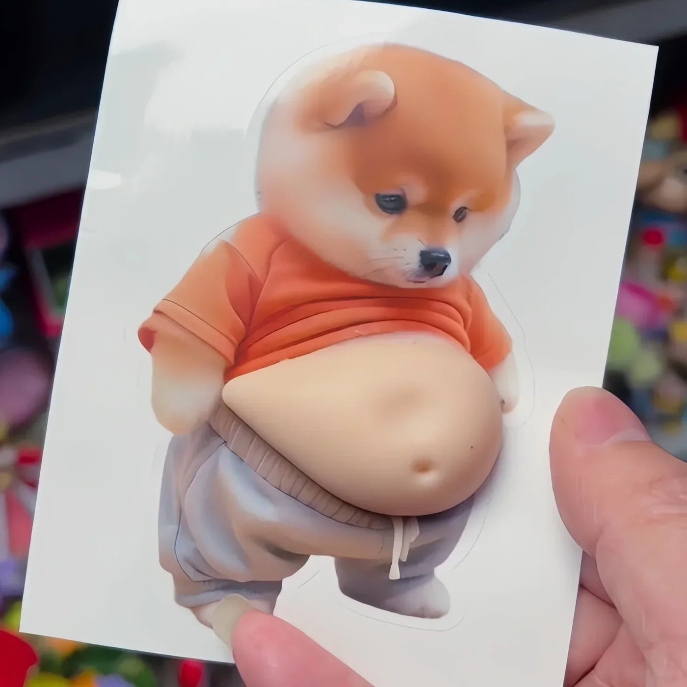 Shiba Silicone Sticker Cover