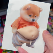 Shiba Silicone Sticker Cover