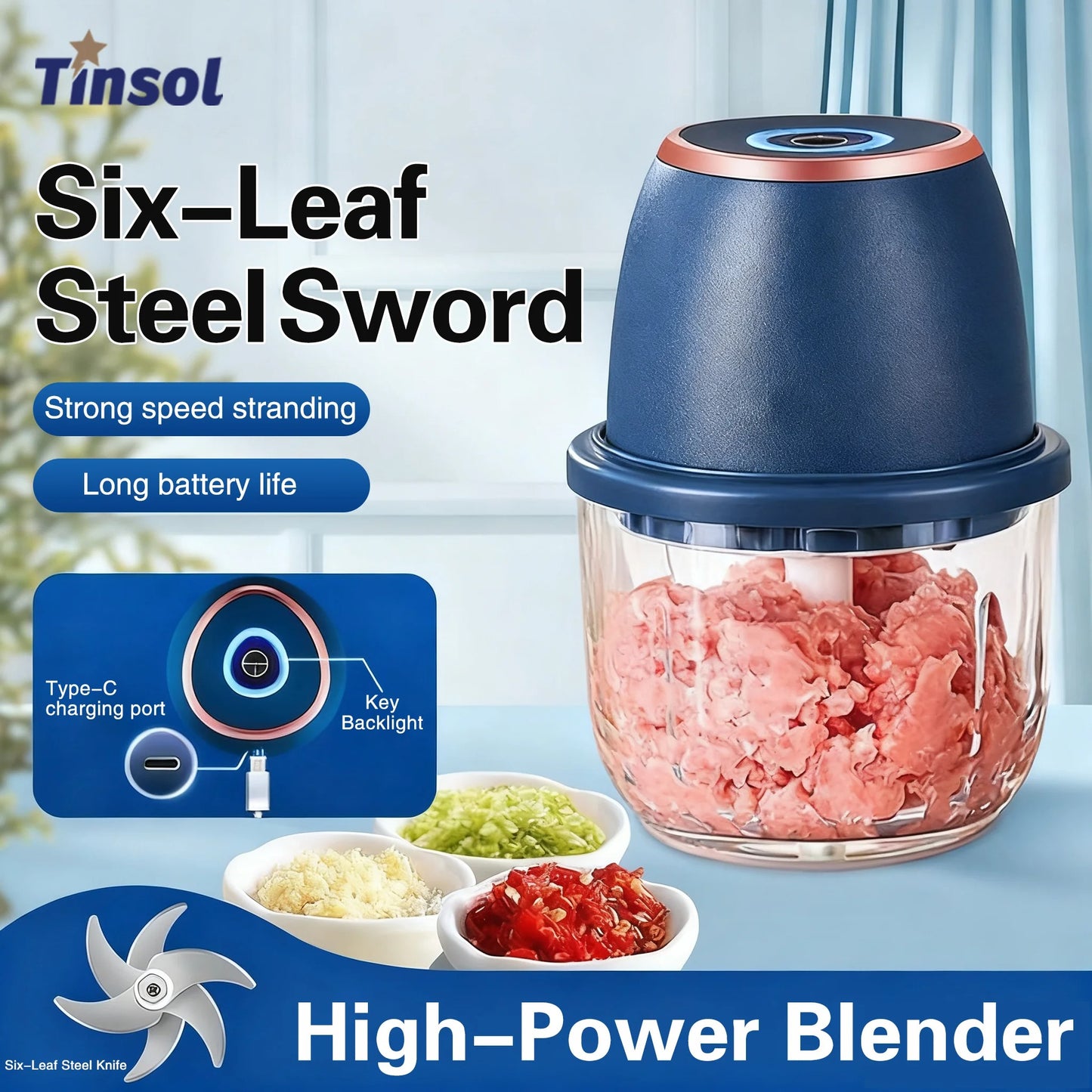 Electric Kitchen Chopper
