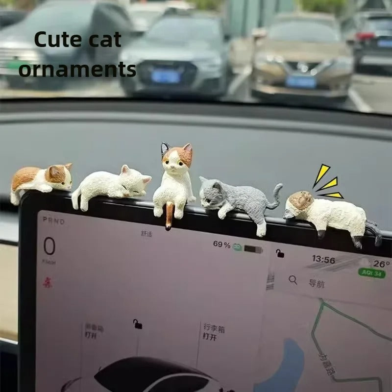 Mini Cat Desk Figurines