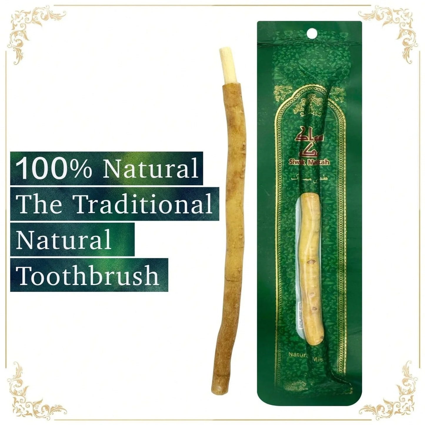 Natural Miswak Toothbrush