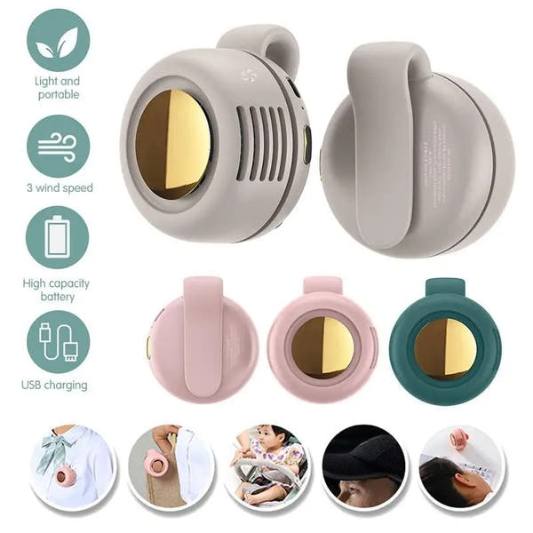 Portable USB Clip Fan
