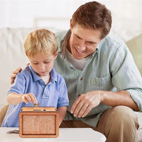 Wooden Money Bank