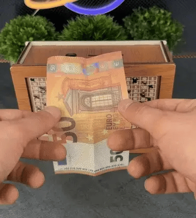 Wooden Money Bank