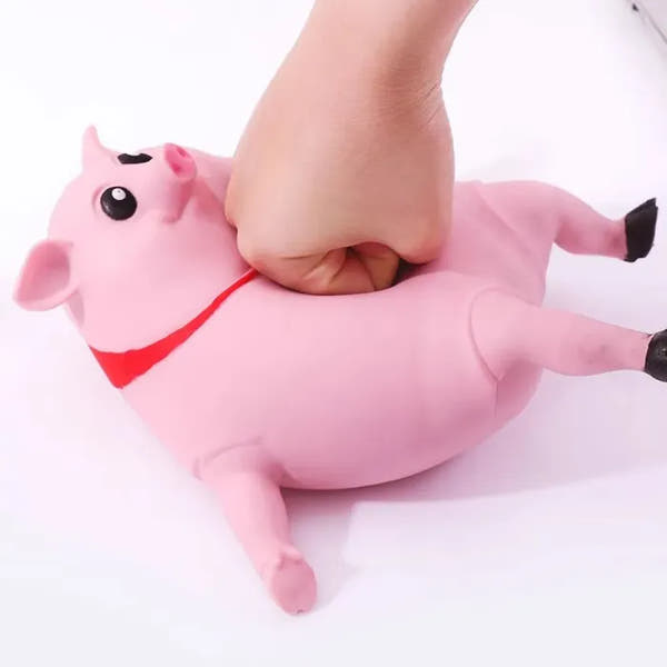 Piper the Pig Stress Toy